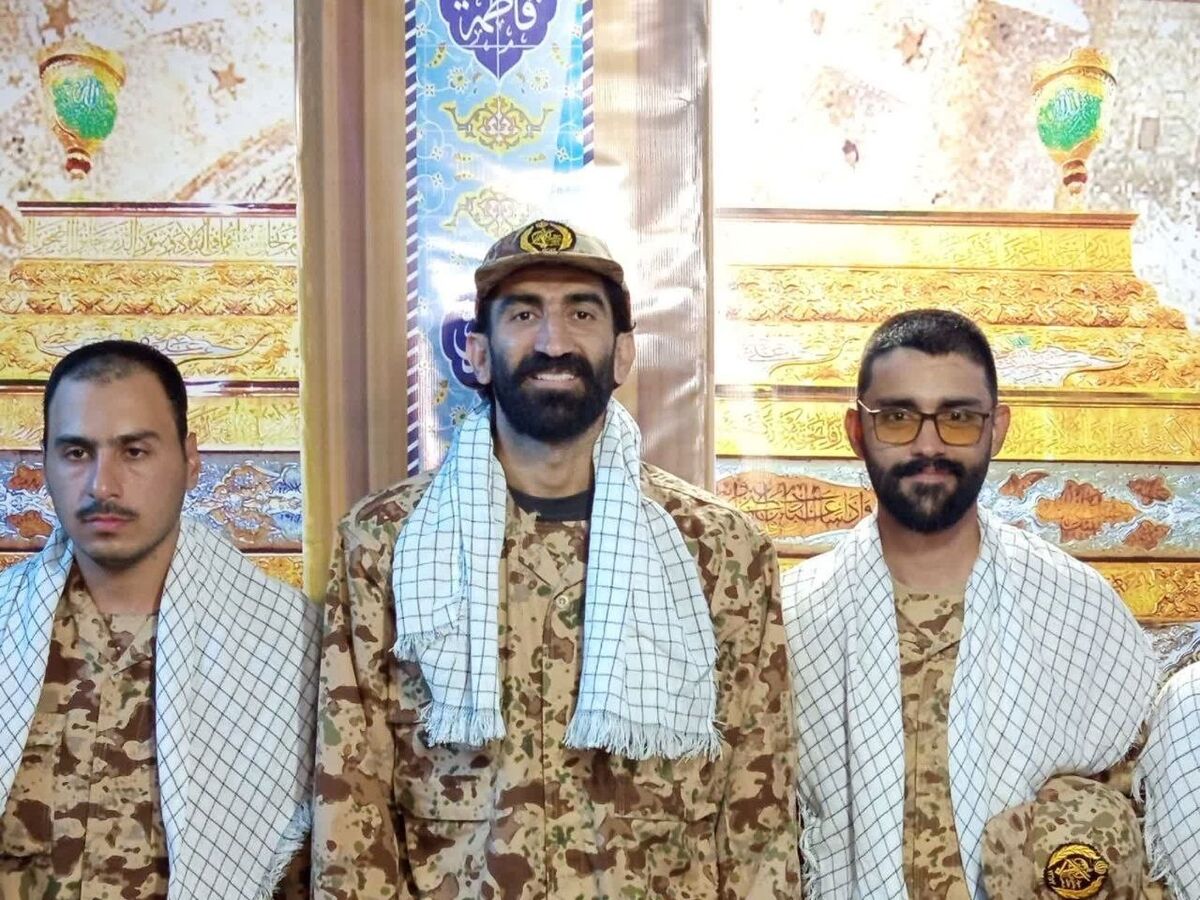 علیرضا بیرانوند در لباس خدمت سربازی
