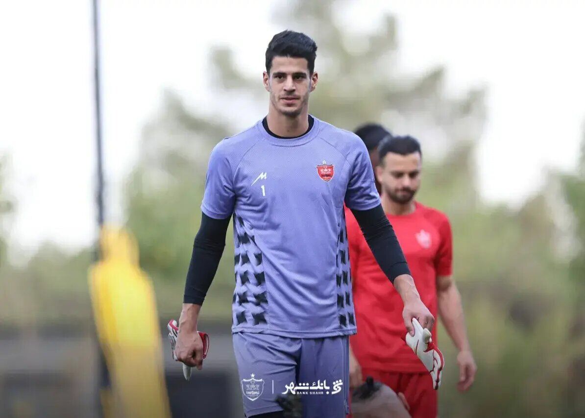 عکس| شماره یک پرسپولیس نیازمند شد